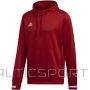 Sweatshirt adidas Team 19 Hoody M DX7335 red (S)