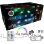 Christmas Decoration CHRISTMAS TREE LIGHTS LIGHT CHAIN 198 LED RGBW WITH REMOTE CONTROL
