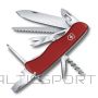 BS Нож Victorinox Outrider с фиксатором клинка, полиамид, красный, нержавеющая сталь, 14 инструментов, 11,1 см (V-0.85 13 B1) (Н/Д)