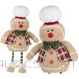 Articasa DECORATIVE FIGURINE CHRISTMAS GINGERBREAD 25x20x45CM