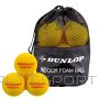 Tennis balls Dunlop INDOOR FOAM 12pcs