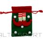 Saska Garden CHRISTMAS GIFT BAG 20x15CM ELFA LEGS
