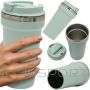 Excellent Houseware THERMAL TOURIST MUG 500L - GREEN