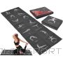 FOLDABLE YOGA MAT 1700x600x5MM BLACK ENERO FIT (-)