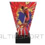 Tryumf Trofeum szklane piłka siatkowa / 17,5 cm