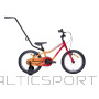 Bērnu velosipēds TABOU Rocket FR, 14'' sarkandzeltens
