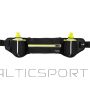 Hip bag with bottles AVENTO 44RA Black/Fluorescent yellow