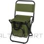 Enero Camp FOLDABLE TOURIST FISHING CHAIR, GREEN WITH A BAG UNDER THE SEAT 35x28x58CM