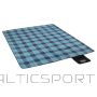 Nils NC8002 ZILAIS rūtainais PIKNIKA Paklājiņš 250x200 PE ALU CAMP