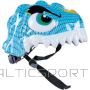 Bērnu velosipēda ķivere ar regulēšanu No Fear (48-52 cm) Pūķis Zila
