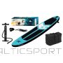 Xqmax SET - SUP BOARD 90KG INFLATABLE SURF 245x57x10CM BLUE (-)