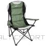 Enero Camp LUX FOLDABLE TOURIST CHAIR 60X60X105CM GREEN AND BLACK