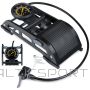 Dunlop Double-Piston Foot Pump with Pressure Gauge for Bicycle, Car and Balls