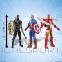 Detal MARVEL KOMPLEKTS NO 3 FIGŪRĒM - AVENGERS