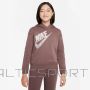 Nike Džemperis NSW OS PO Hoodie Jr meitenēm DZ4620 291 / violets / S (128-137)