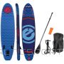Enero SET - INFLATABLE SUP BOARD 320x76x15CM NAVY