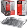 Bbq Line Алюминиевые подставки для гриля 34x23 см, 4 шт.