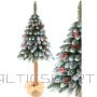 Saska Garden CHRISTMAS TREE ON A TRUNK 100CM DIAMOND FIR + CONES + ROWN ASH