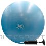 Xqmax GYMNASTIC FITNESS BALL WITH PUMP 55CM BLUE