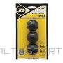 Squash balls DUNLOP PRO 2 yellow dots 3-blister PSA/WSA official