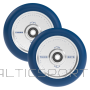 Ritenis skrejritenim FUZION Thiccboys Wheels 30 x 110mm Navy/Silver (pāris)