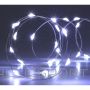 Christmas Decoration LED stieples lampiņas uz baterijām GIRLANDA 40 LED auksti balta