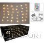 Christmas Decoration CHRISTMAS TREE LIGHTS LIGHT CURTAIN OUTSIDE/INTERNAL 144 LED 120X120CM WITH REMOTE CONTROL WARM WHITE
