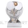 Tryumf Triumfa galda tenisa statuja / 13 cm / srebrny
