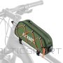 Hikvision Велосипедная сумка Rockbros 30120045001 ROAD TO SKY для верхней трубы рамы, водонепроницаемая, 0,7 л - зеленая (Zielony)
