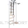 Benchk WOODEN AND METAL GYMNASTIC LADDER WITH WOODEN BAR AND ACCESSORIES 222W