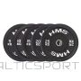 BBR25 Melnais olimpiskais šķīvis – Bumper 25 kg HMS