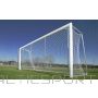 Alumīnija futbola vārti 5x2m - betonējami kapsulās, 120x100mm, dziļums .08/1.5m