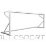 Alumīnija futbola vārti PRO 3m x 2m, pārvietojami