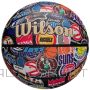 Wilson NBA VISAS KOMANDAS RETRO BASKETBOLS BSKT R.7