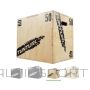 Тренировочный ящик TUNTURI Plyo Box Wood 40/50/60см