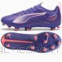 Buty Puma Ultra 5 Play Jr FG/AG 107695-01 / niebieski / 38 1/2