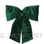 Edelman GREEN DECORATIVE BOW 39x50CM MICA