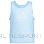 Znacznik piłkarski adidas Bib Jr JF3247 / niebieski / 164 cm