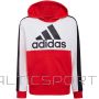 Adidas Colorblock Fleece Hoodie Jr HC5657 sweatshirt (128cm)
