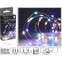 Christmas Decoration LED stieples virtene uz baterijām Girlanda 40 LED daudzkrāsu