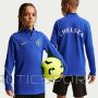 Nike Chelsea FC Strike Drill krekls junioriem II2465-452 / S (128-137) / zils