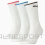Skarpety Puma Sport Crew Stripe 3 pary 907941 01 / biały / 43/46