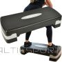 Stepam aerobikai ENERO FIT 68×28 cm ar 2 līmeņu regulēšanu