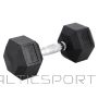 Gumijas hantele /HEX PRO BLACK 12 KG hanteles HMS