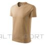 T-shirt Malfini V-neck M MLI-10208 sand (M)