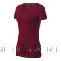 Malfini Action V-neck T-shirt W MLI-70186 garnet (XL)