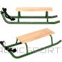 Enero METAL SLEDGE FOR SLEEPING 2 PERSONS REINFORCED GREEN