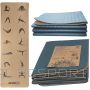 Enero Fit Korķa salokāms jogas paklājiņš 183x61x0.4cm