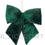 Edelman GREEN DECORATIVE BOW 30x34CM MICA