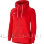 Nike Park 20 Fleece FZ Hoodie Sievietes CW6955 657 / Sarkana / XL